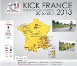 2013 - KICK YOUR LIFE, KICK FRANCE 2013 - Tour de France na koloběžce | 26.06. 2013